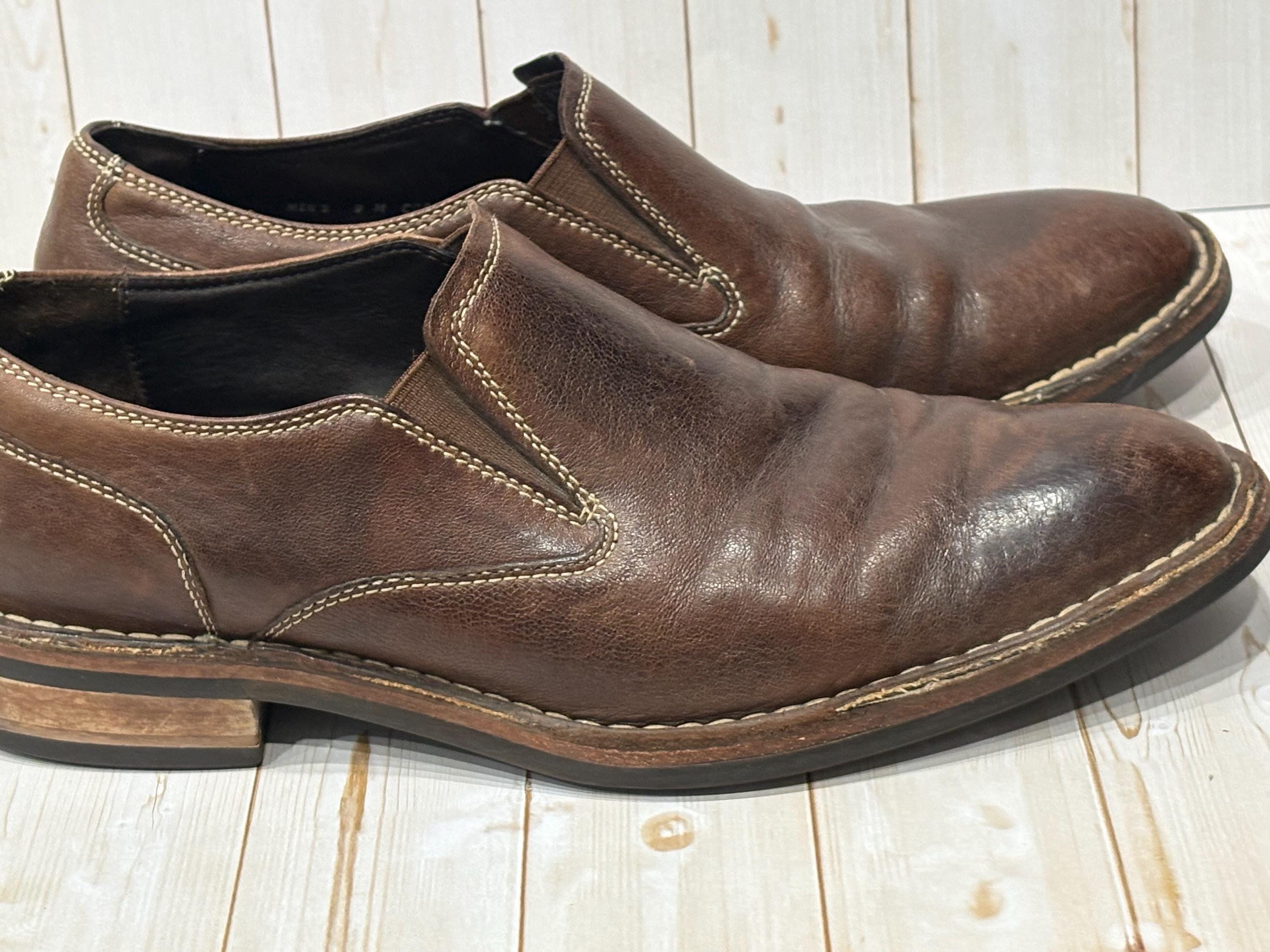 Cole Haan Mens 9 M Brown Leather Penny Loafer Shoes Nike‎ Air Sole Comfort Cole Haan Nike Air Men main image 3