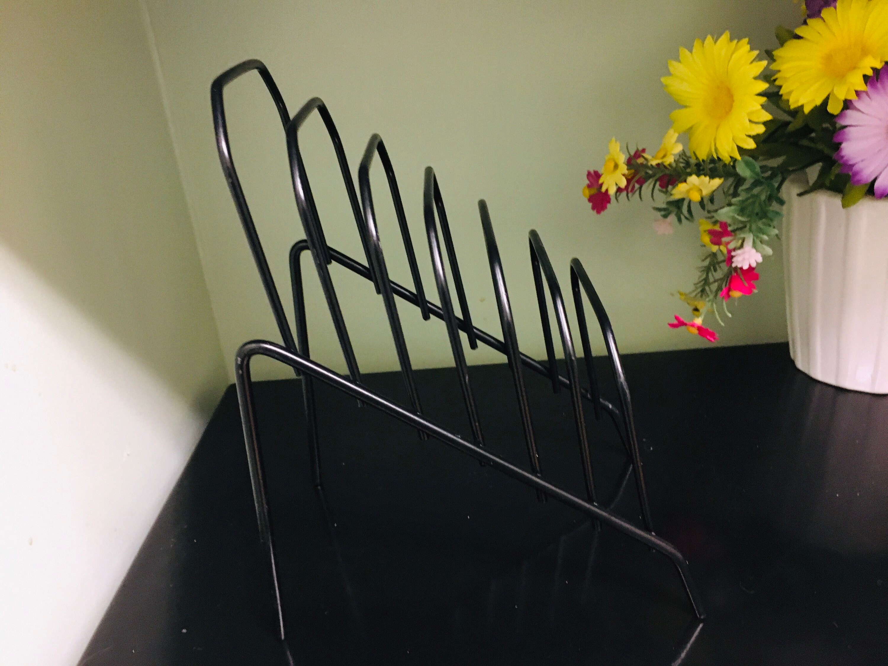 Vintage Wire folder holder/Desk Storage Organizer Rack Etsy