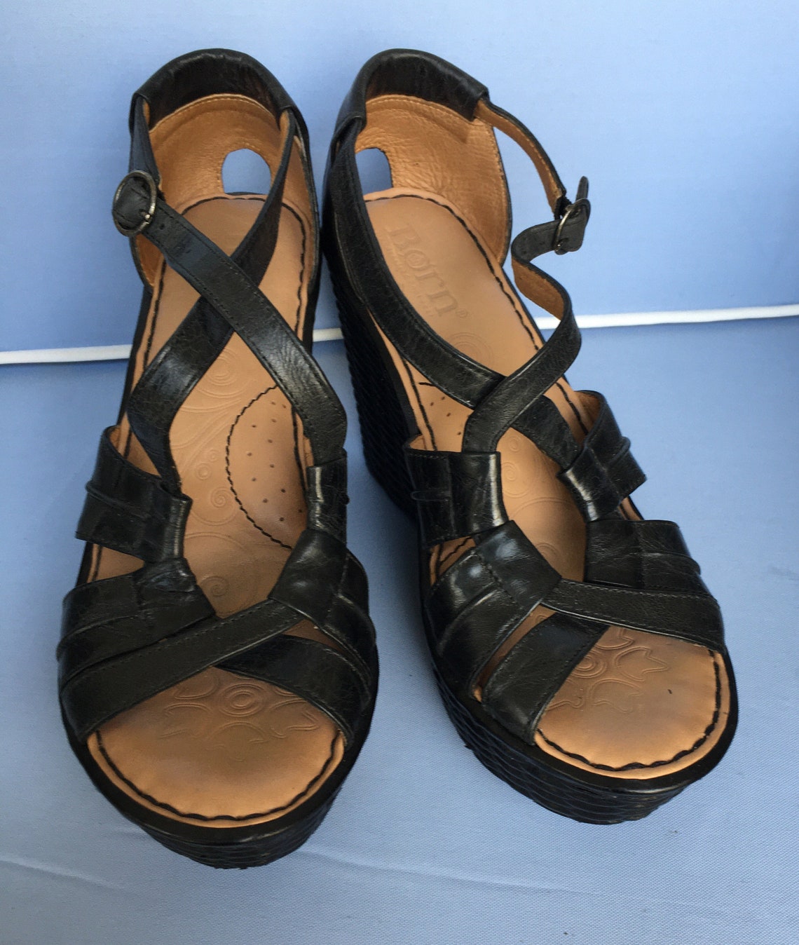 basket weave pumps