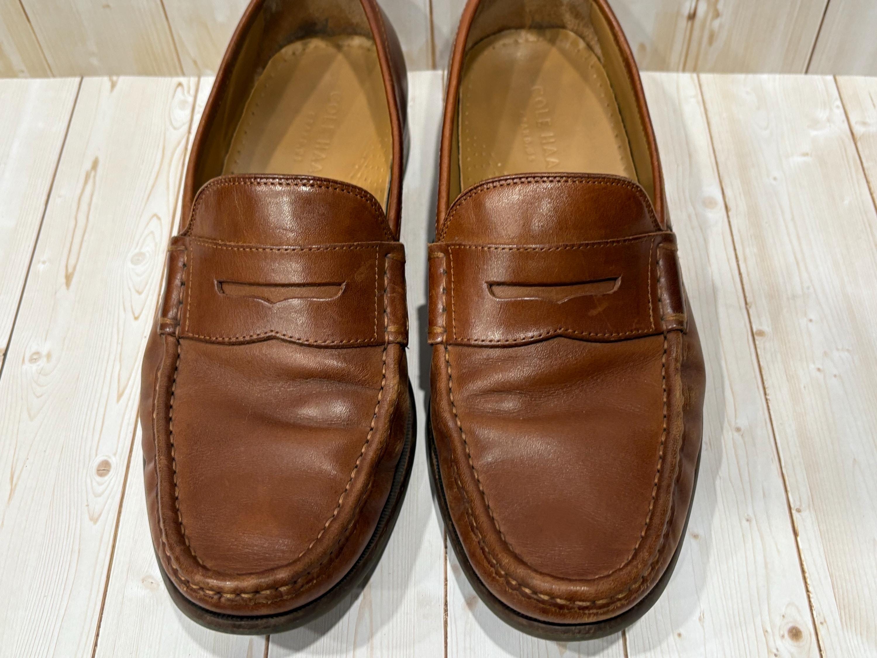 Cole Haan Pinch Penny Loafers Men\'s 8M Brown Leather Slip On Dress Shoes Men main image 2