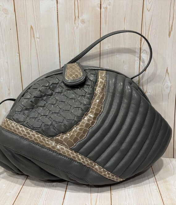 Vintage Sharif Patchwork Shoulder Bag: Retro Cros… - image 5