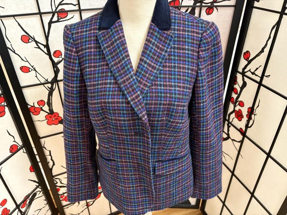 Talbots Houndstooth Jacket Size 8 - image 6