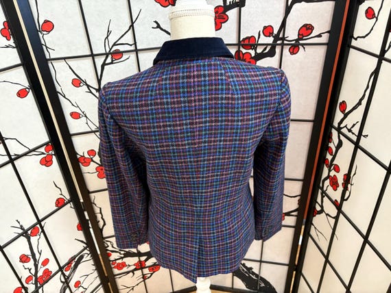 Talbots Houndstooth Jacket Size 8 - image 5