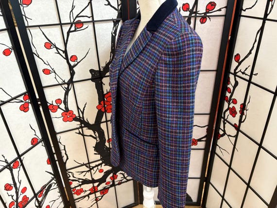 Talbots Houndstooth Jacket Size 8 - image 7