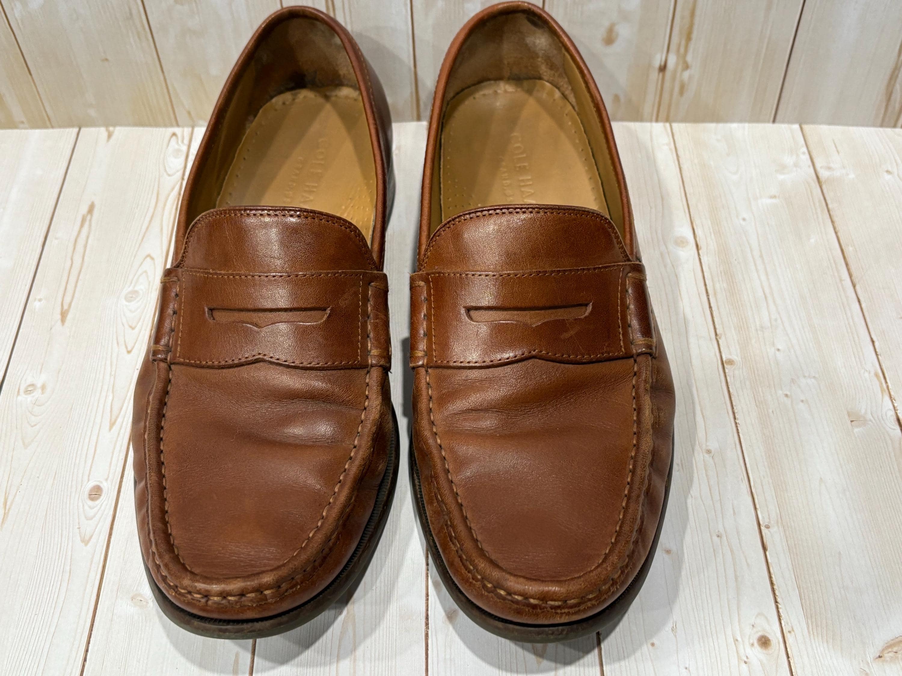 Mens Cole Haan Grand OS Pinch Penny Loafers Size 8 Medium - Etsy