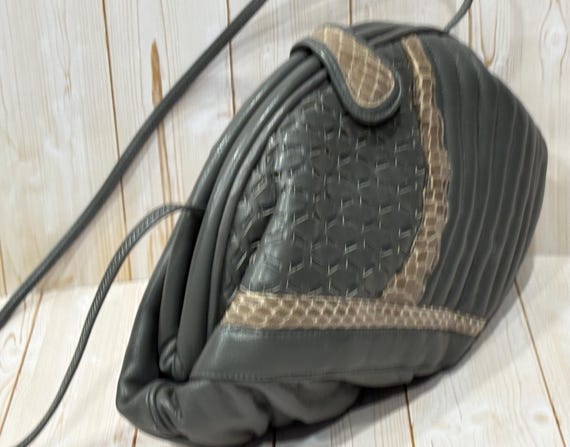 Vintage Sharif Patchwork Shoulder Bag: Retro Cros… - image 6