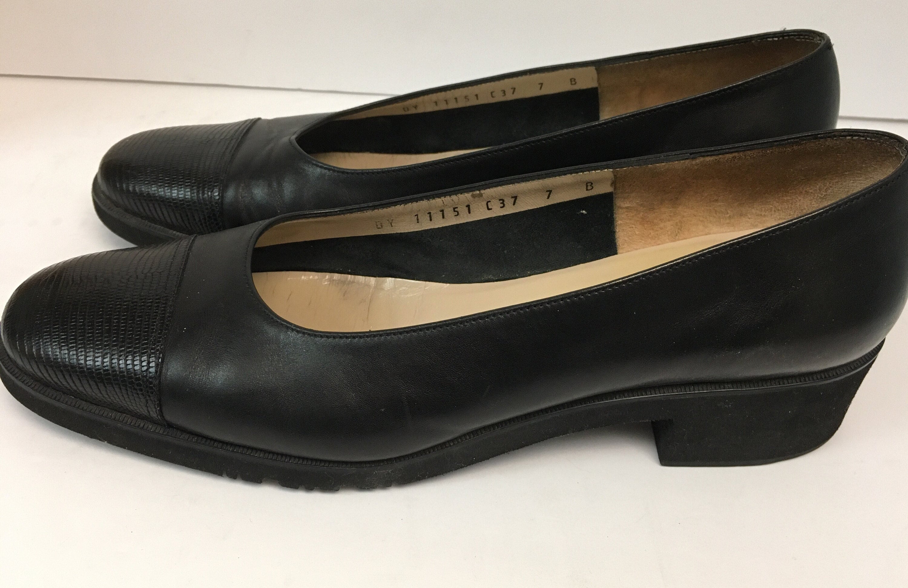 90s black slip on shoes Clearance
