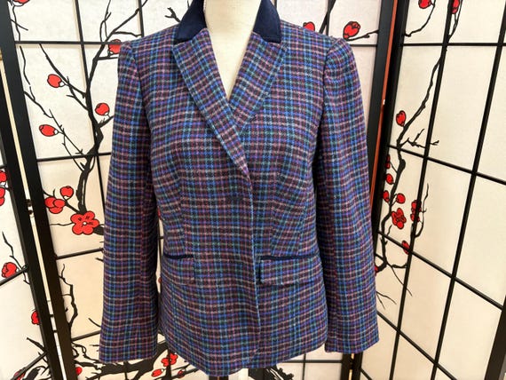 Talbots Houndstooth Jacket Size 8 - image 9