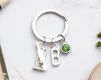 Personalised Cricket Keyring - Cricket Gift for Him. Novelty. Cricket Fan Gift. Fathers Day.