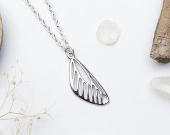 Fairy Wing Necklace - Fairycore Necklace, Cottagecore Jewellery, Pixie Wing Necklace,