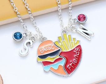 SUNMME Collana con Ciondolo Moda Hip Hop You Divertente Doodle per Uomo Donna Stickman Dito Medio Rock Punk Collana Regalo per lei (Oro a