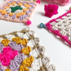 Puebla Coasters · Advanced Beginner Level Crochet Pattern Booklet · Instant PDF Download · Emmaknitty