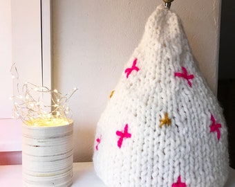 Sparkle Tree · Intermediate Level Knitting Pattern Booklet · Instant PDF Download · Emmaknitty