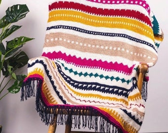 Aztec KAL - Four Week Knit-a-long · Advanced Level Knitting Pattern · PDF Knitting Pattern