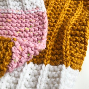 Marin Schal · Anleitung für fortgeschrittene Stricker · Sofortiger PDF-Download · Emmaknitty