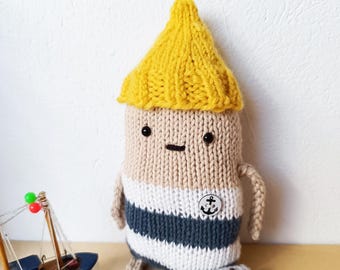 Clarence le pêcheur · Modèle de tricot · Livret de modèles de tricot de luxe .pdf · Petite famille