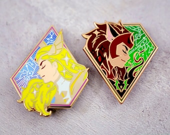 She-Ra Emaille Pin Set: Prinses van Power Catra Adora