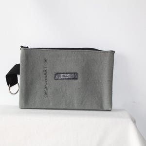 Upcycling/ DOPPELMÄPPCHEN Unisex / Federmäppchen / Kosmetiktasche/ Unikat/ Handmade " ARMY II "