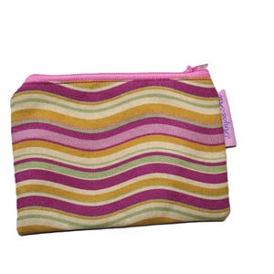 kleines KRIMSKRAMS Täschchen/ Mäppchen/ Minimäppchen/ KleinGELDtäschchen/ Unikat/ Handmade  * WAVE *
