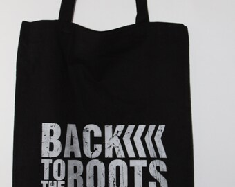 Einkaufstasche/ Shopper/ Tragetasche/ lange Henkel/ 100% Baumwolle/ Ökotex 100 * BACK to the ROOTS *