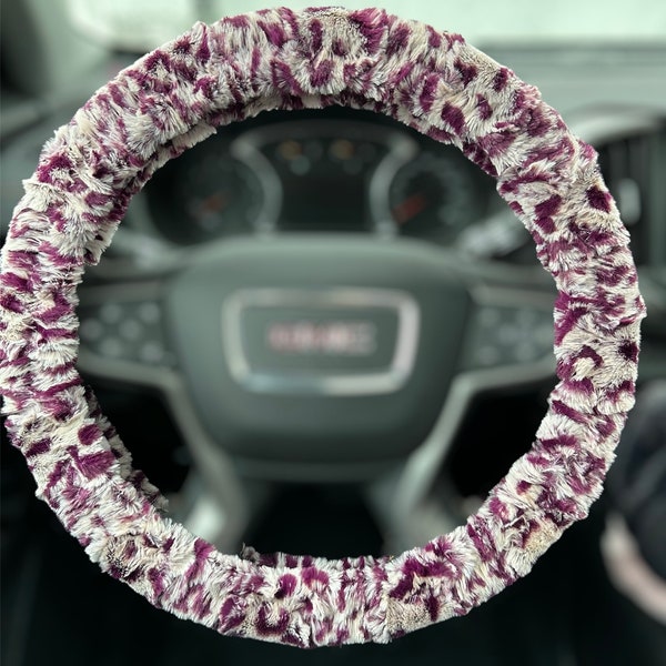 Super Soft Minky Steering Wheel Cover Standard Size