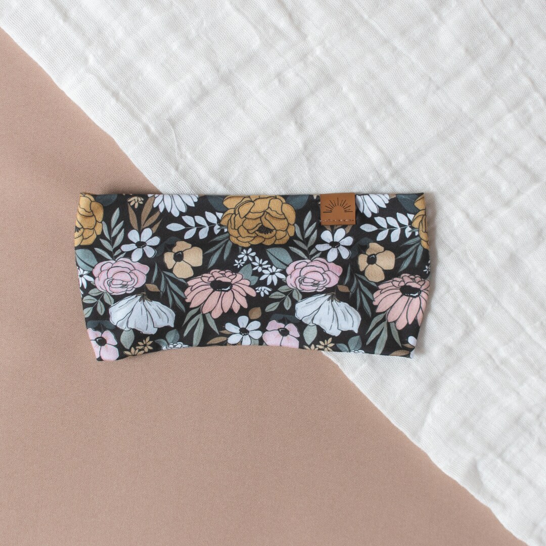 Rich Wildflower Headband Etsy