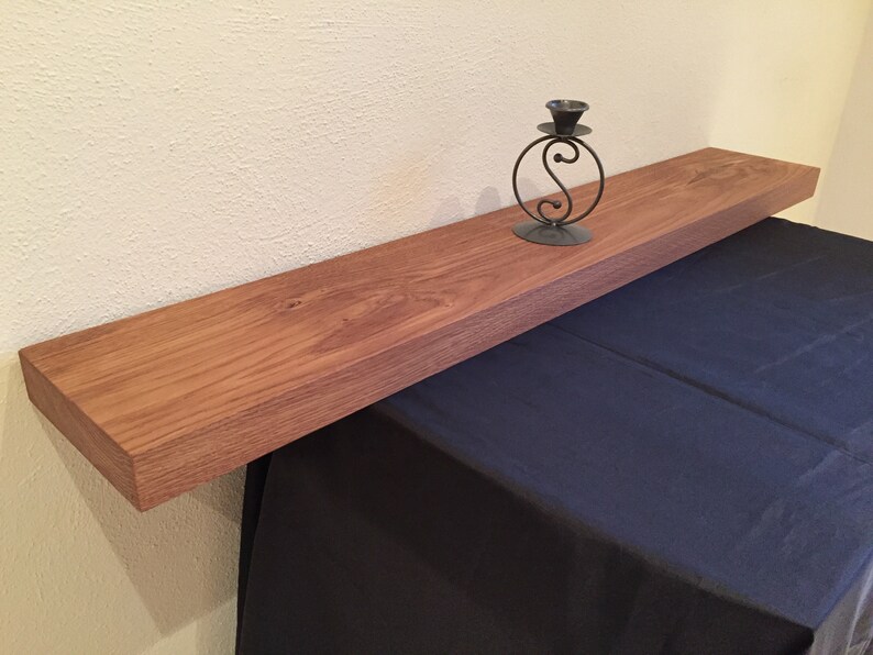 Wandboard Eiche Massiv Holz Board Regal Steckboard 110 x 18 cm Etsy