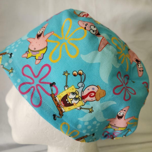 Dibujo animado: gorro quirúrgico