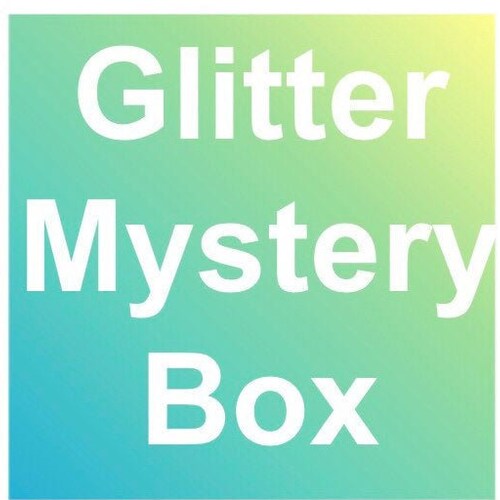 Glitter Mystery Box 18 Colors Extra Fine Chunky Glitter Etsy