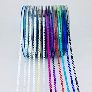 Sequins Reel 100 Yards- Many Colors & Sizes Available