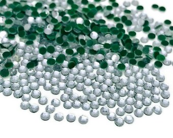 Diamantes de imitación de cristal termoadhesivos SS7