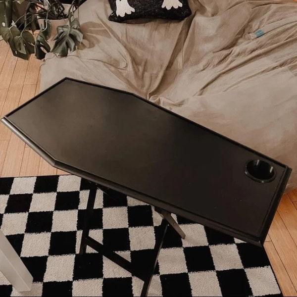 Coffin TV tray