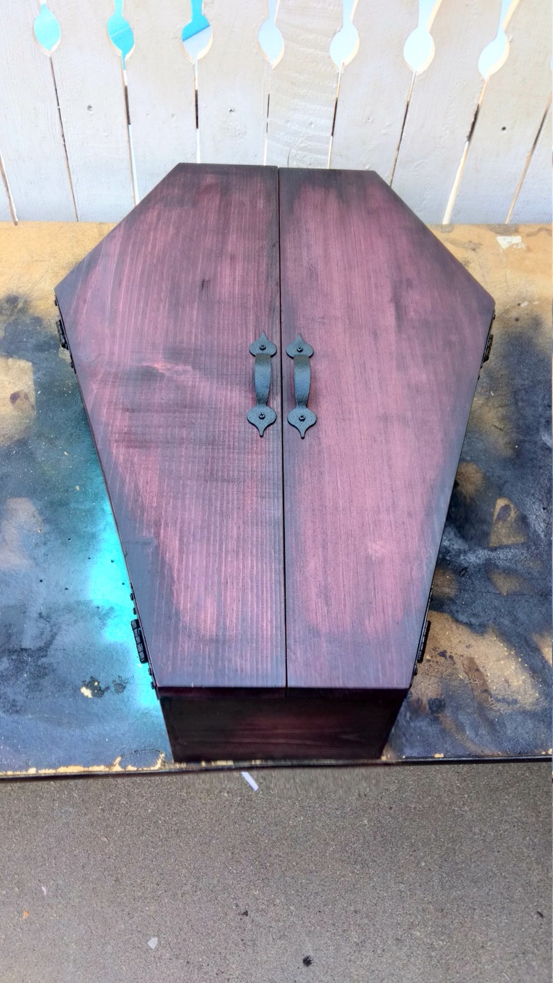 Custom Coffin Etsy