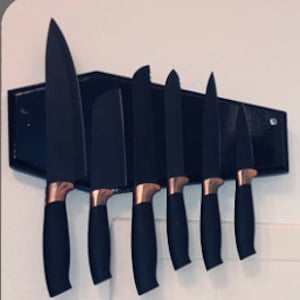 Magnetic Coffin Wall Plaque (plaque only, knives not included)