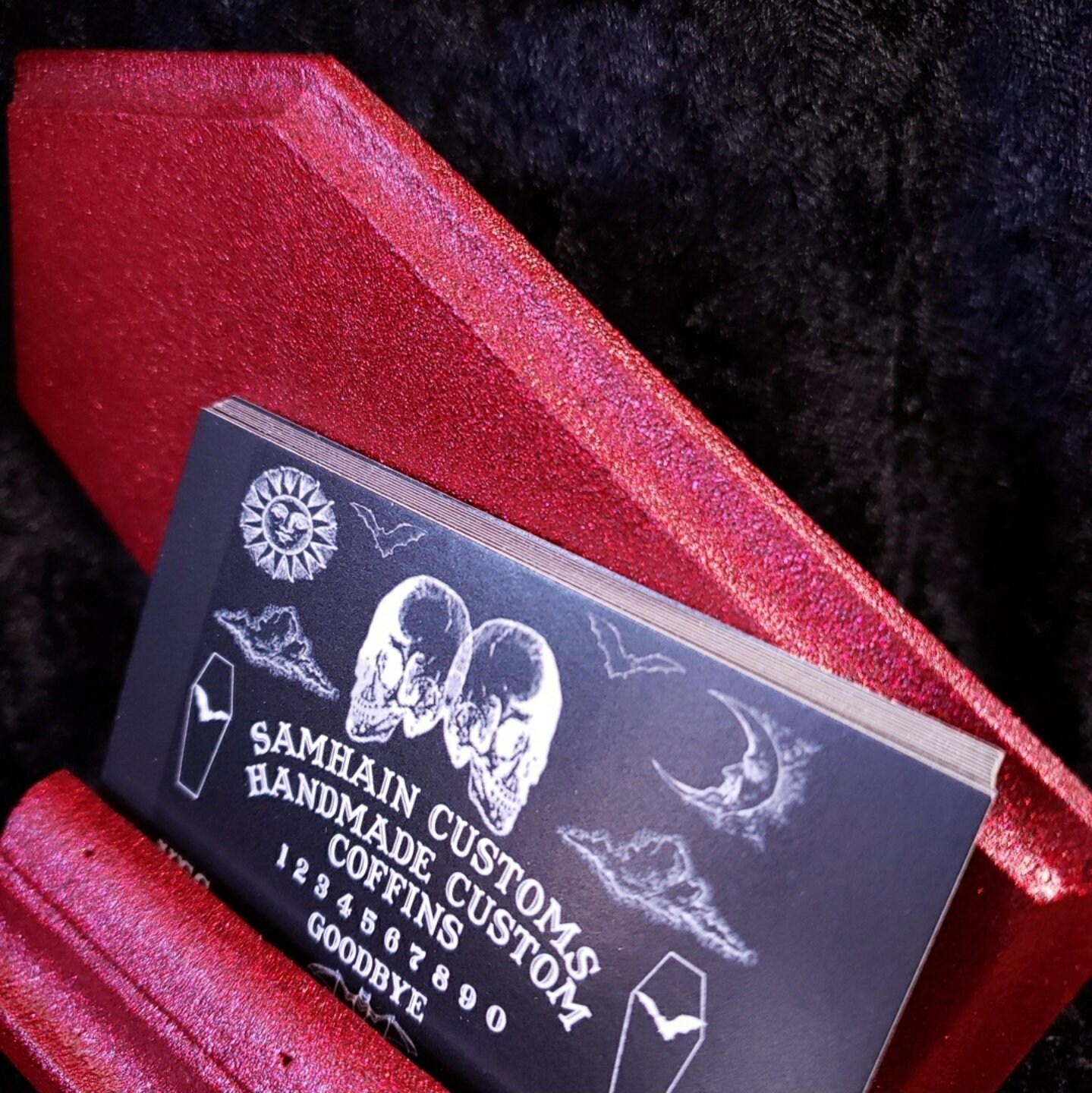 Coffin business card holder | Etsy