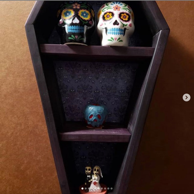 Small Coffin Shelfcustomizable Etsy