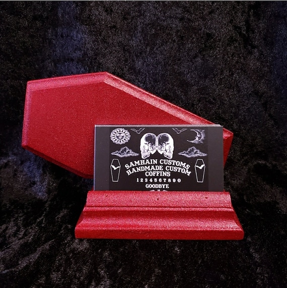 Coffin Business Card Holder - Etsy