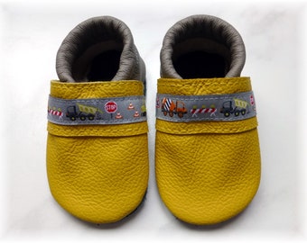 Crawling shoes, baby shoes, leather dolls sale !! Single copy!!! Baby Crawling Shoes Baby Walkers Webband Excavator Size 19