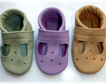 Baby Sandals Leather Slippers Summer Shoes Uni - all colors