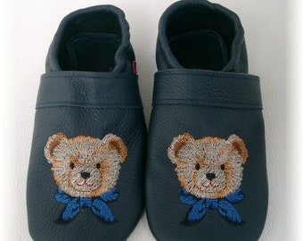 Lauflernschuhe Krabbelschuhe " Teddy-Bär "