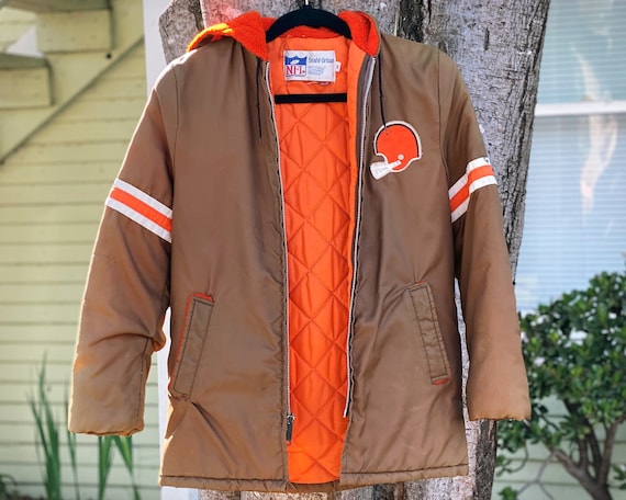 1980’s Stahl Urban Cleveland Browns Hooded Parka