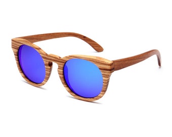 Gafas de sol polarizadas de bambú
