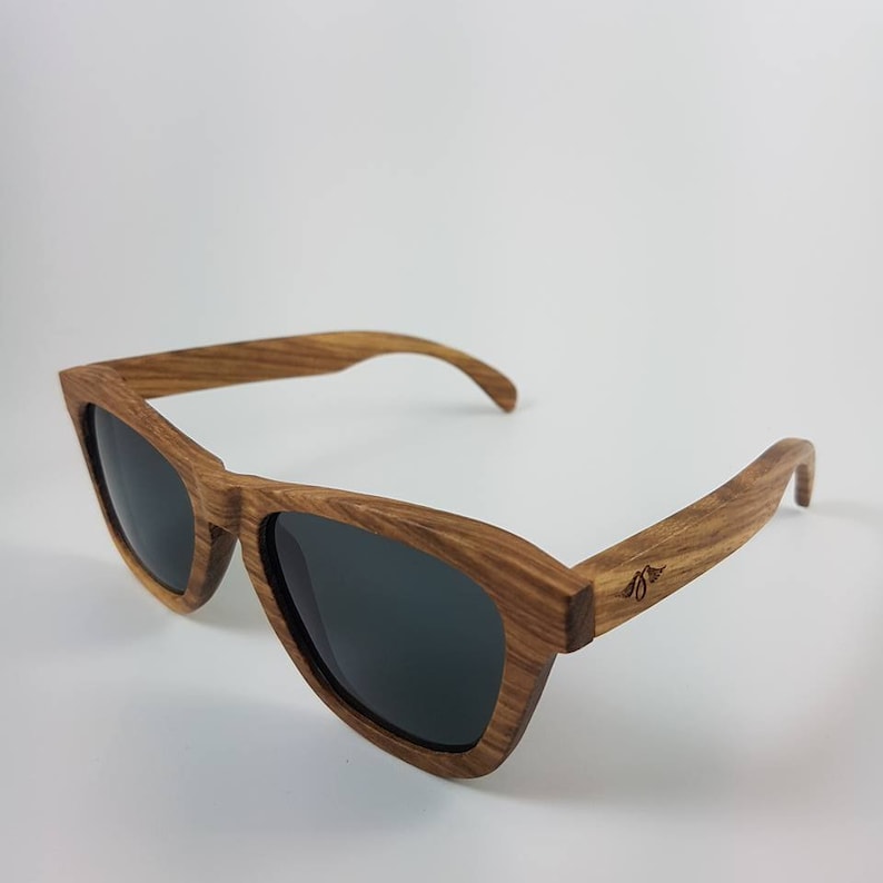 Engraved Polarized zebrawood/wood sunglasses,sunglasses,polarized sunglasses,engraved sunglasses,customized sunglasses,sunglasses image 1