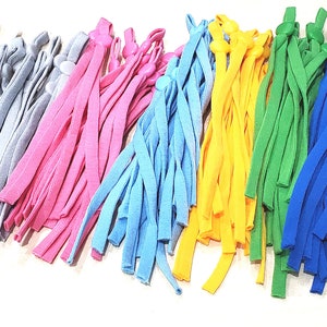 5mm Spandex Elastic Bands verstellbar, Soft Cord Elastic mit Einsteller, Soft Ear Loop Elastic Cord, Nylon Spandex Elastic