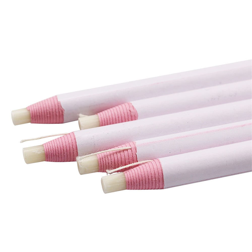  Biitfuu 2 Pcs Sewing Chalk Pencils for Sewing and Quilting,  Plastic Tailor's Chalk Fabric Marker with Refills for DIY Craft Sewing  Marking, White : Arts, Crafts & Sewing