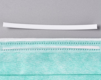 Plastic Strips ,Nose Wire ,Double Wire ,Nose Bridge for Mask,Flat Nose Clips, Nose Bridge, Bracket DIY, Wire Sewing, Crafts Mask nose100x5mm