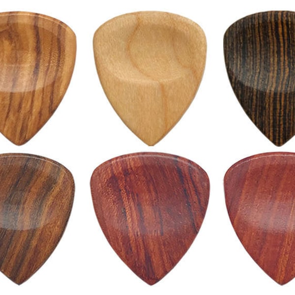 Engraved Wood Guitar Pick-Custom Engraved Wooden Guitar Pick-Guitar wood pick-Wood Guitar Pick- Personalize Guitar Pick-Engrave guitar picks