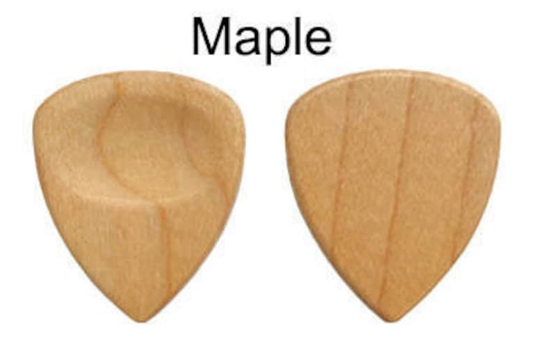 Engraved Wood Guitar Pick-Custom Engraved Wooden Guitar Pick-Guitar wood pick-Wood Guitar Pick Personalize Guitar Pick-Engrave guitar picks Maple wood