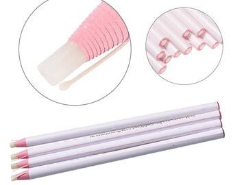  12pcs Sewing Mark Pencil, 6 Colors Fabric Chalk Markers for  Sewing Marking and Tracing Tools Free Cutting Chalk Sewing Fabric Pencil :  אמנות, יצירה ותפירה