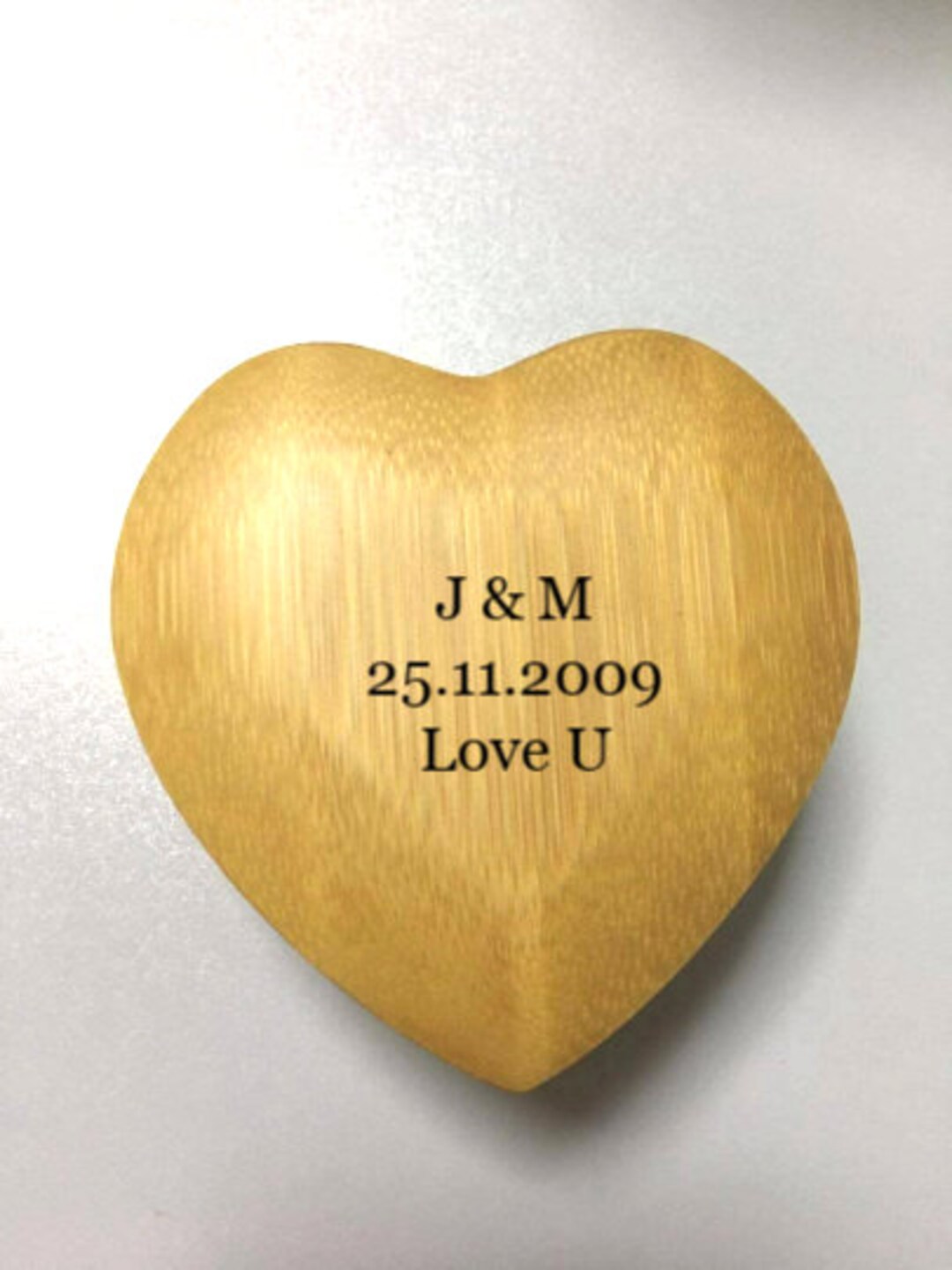 Personalized Ring Box Custom Wood Ring Box Ring Bearer Box Engagement